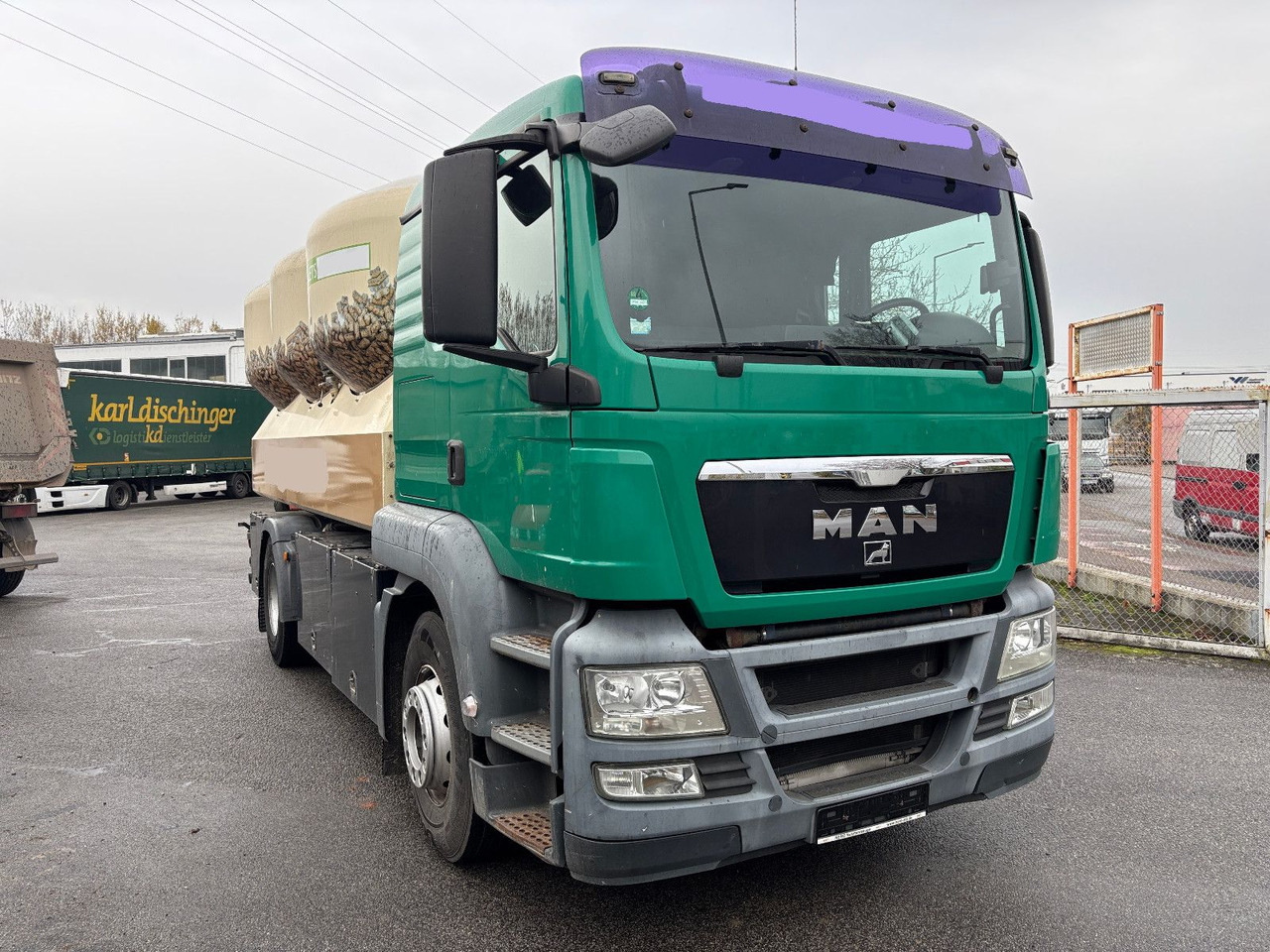 Tank truck MAN TGS 18.440 Silo/Waage/Kompressor/40m Schlauch: picture 7