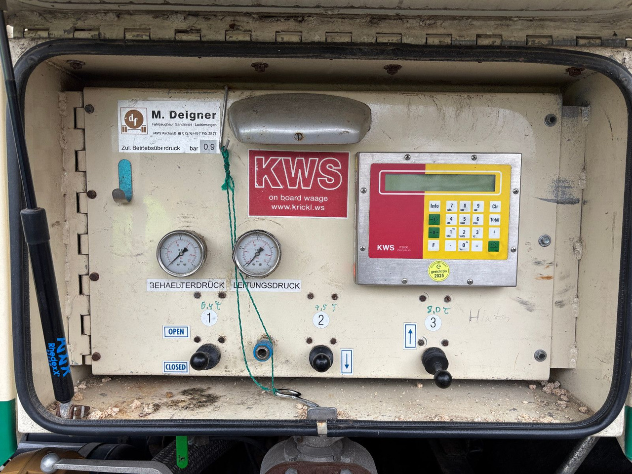 Tank truck MAN TGS 18.440 Silo/Waage/Kompressor/40m Schlauch: picture 18