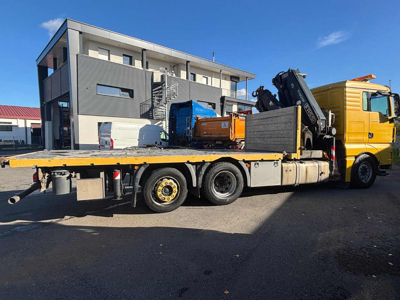 MAN TGX 26.440 FASSI F450XP Containeraufn./Lenkachse - Crane truck: picture 2 MAN TGX 26.440 FASSI F450XP Containeraufn./Lenkachse - Crane truck: picture 2