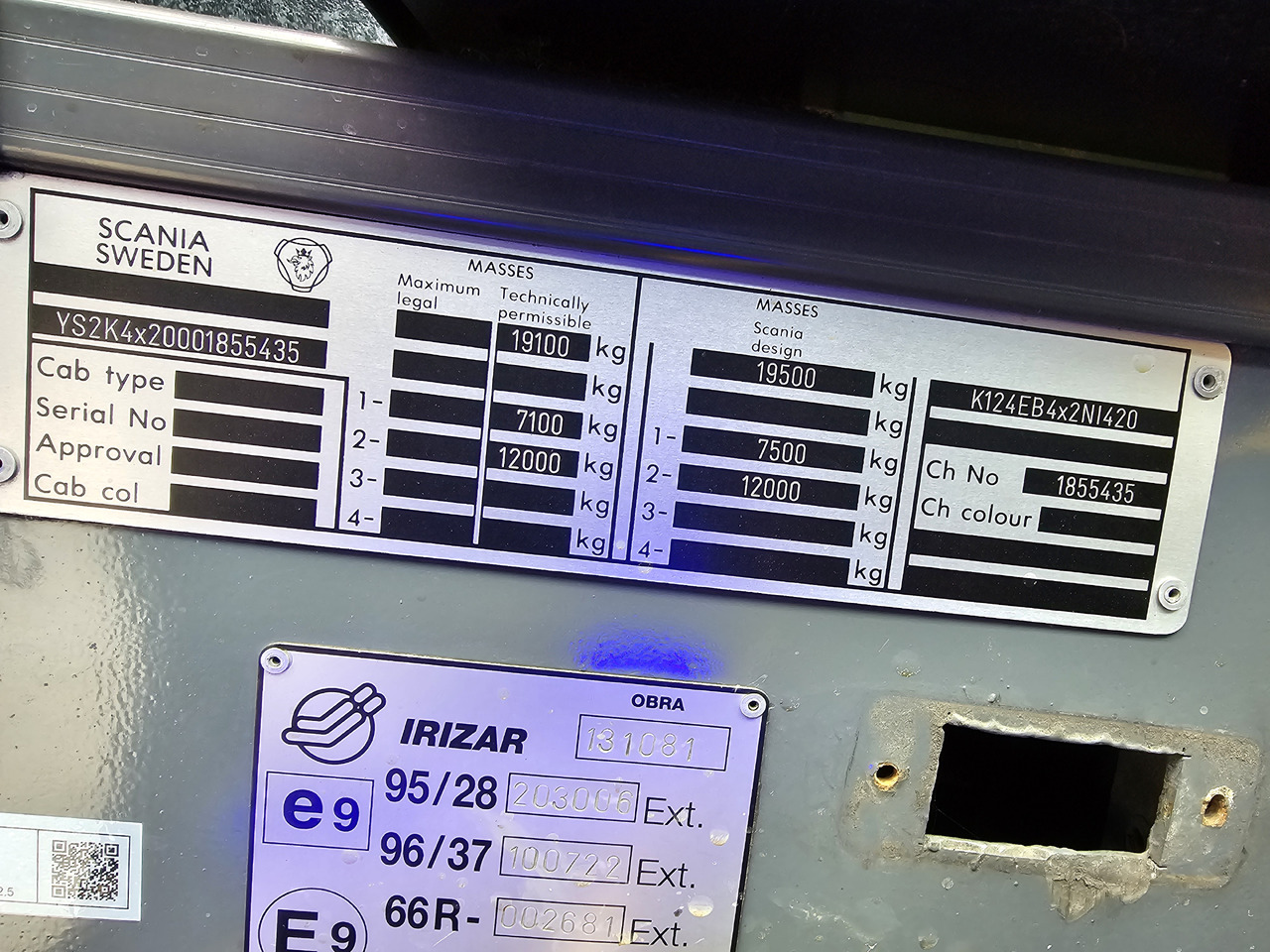 Coach SCANIA IRIZAR CENTURY 61 OSOB KLIMA EURO5: picture 14 Coach SCANIA IRIZAR CENTURY 61 OSOB KLIMA EURO5: picture 14