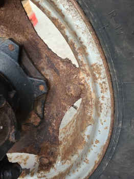 Case Jx80 New Hollland Td5, Td5000 Fiat 90, 93,94 Front Wheel Rim 340x85r24 - Rim for Agricultural machinery: picture 3 Case Jx80 New Hollland Td5, Td5000 Fiat 90, 93,94 Front Wheel Rim 340x85r24 - Rim for Agricultural machinery: picture 3