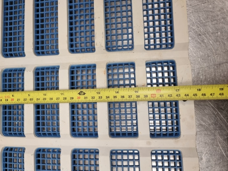 Grill Ford 4000, 4200, 5000, 7000, 3000 Front Lower Grille D1nn8151a, 81824197: picture 7