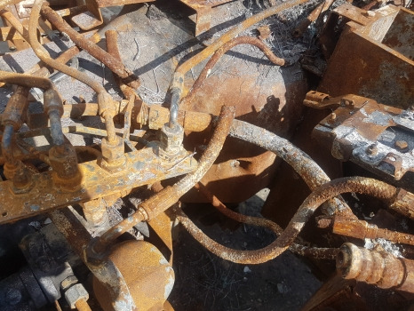 New Holland T7 T7.225 Autocommand Transmission Shaft, Gear, Plate, Nut 48145792 - Gearbox: picture 1 New Holland T7 T7.225 Autocommand Transmission Shaft, Gear, Plate, Nut 48145792 - Gearbox: picture 1