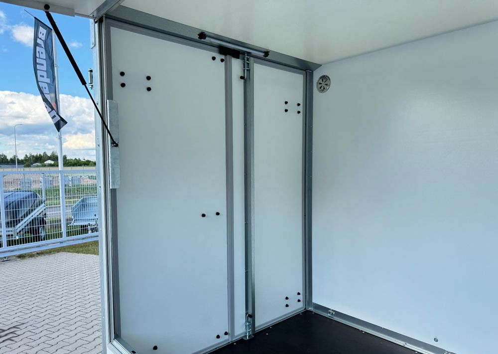 New Closed box trailer Brenderup Cargo CD300TB 300x155x185 cm 2000 kg drzwi + klapa: picture 11