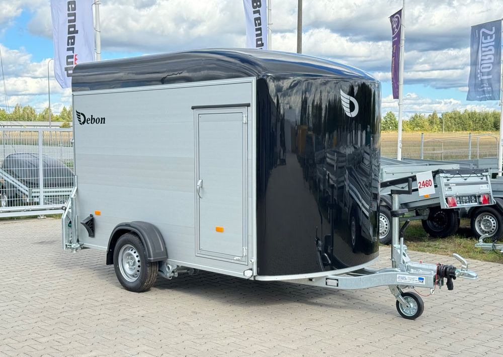 DEBON C400 ALU + drzwi boczne | 315x164 cm | DMC 750 - 1300 kg - Closed box trailer: picture 1 DEBON C400 ALU + drzwi boczne | 315x164 cm | DMC 750 - 1300 kg - Closed box trailer: picture 1
