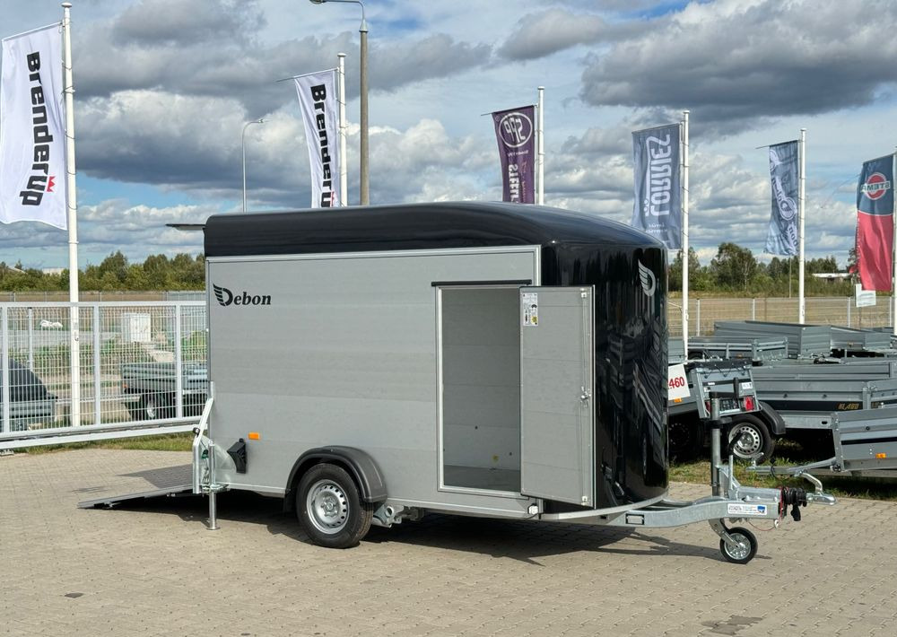 DEBON C400 ALU + drzwi boczne | 315x164 cm | DMC 750 - 1300 kg - Closed box trailer: picture 2 DEBON C400 ALU + drzwi boczne | 315x164 cm | DMC 750 - 1300 kg - Closed box trailer: picture 2