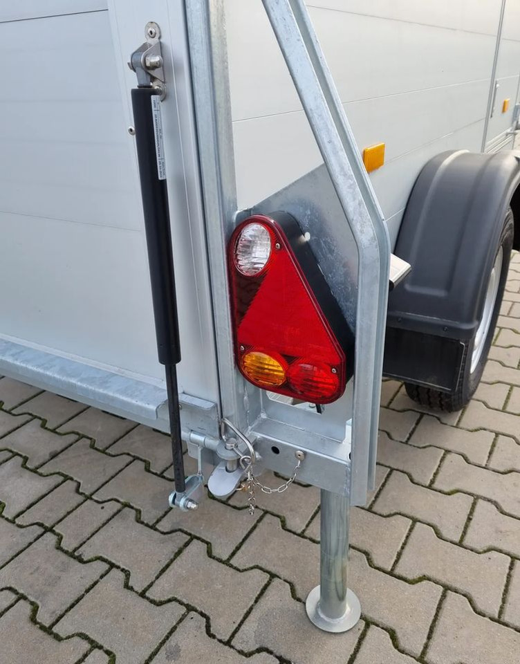 New Closed box trailer DEBON Debon C 255 Alu ,1300 kg: picture 16