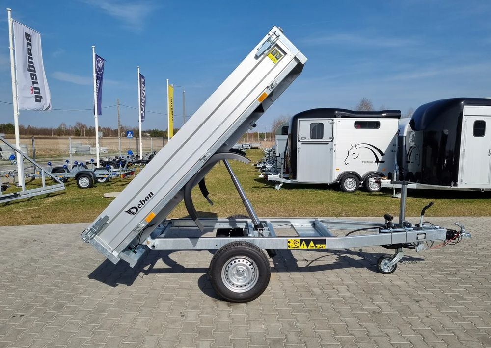 DEBON PW0 1300 kg EKO / 244 x 155 cm - Tipper trailer: picture 1 DEBON PW0 1300 kg EKO / 244 x 155 cm - Tipper trailer: picture 1
