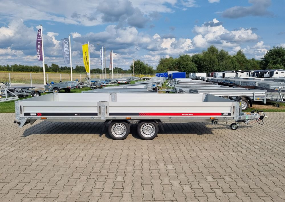 Lorries PLBA 35-5021 - Dropside/ Flatbed trailer: picture 2 Lorries PLBA 35-5021 - Dropside/ Flatbed trailer: picture 2