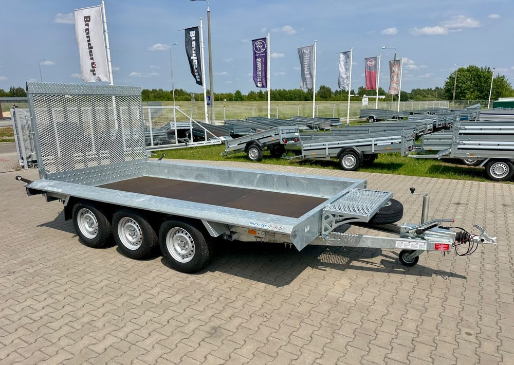 NIEWIADÓW Niewiadów KN401835T - 400 x 185 cm | 2570kg ładowności | trap stalowy | 3-osiowa budowlanka - Plant trailer: picture 1 NIEWIADÓW Niewiadów KN401835T - 400 x 185 cm | 2570kg ładowności | trap stalowy | 3-osiowa budowlanka - Plant trailer: picture 1