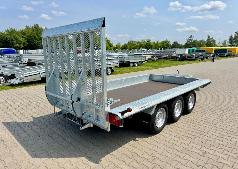 NIEWIADÓW Niewiadów KN401835T - 400 x 185 cm | 2570kg ładowności | trap stalowy | 3-osiowa budowlanka - Plant trailer: picture 3 NIEWIADÓW Niewiadów KN401835T - 400 x 185 cm | 2570kg ładowności | trap stalowy | 3-osiowa budowlanka - Plant trailer: picture 3