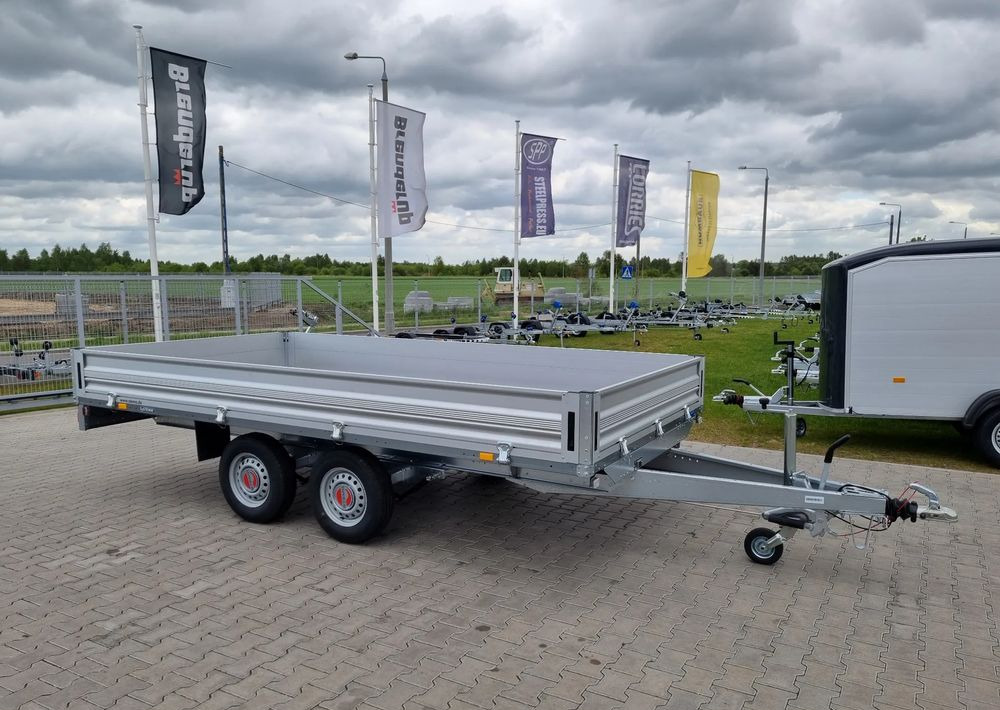 STEMA SH O2 27-40-20.2 - przyczepa skrzyniowa 401x203 cm 2,7T - Dropside/ Flatbed trailer: picture 1 STEMA SH O2 27-40-20.2 - przyczepa skrzyniowa 401x203 cm 2,7T - Dropside/ Flatbed trailer: picture 1