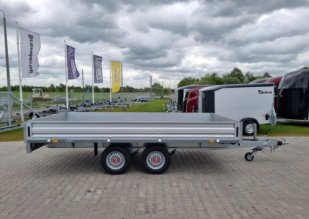 Stema SH O2 27-40-20.2 Przyczepa 401x203 cm 2,7T - Dropside/ Flatbed trailer: picture 2 Stema SH O2 27-40-20.2 Przyczepa 401x203 cm 2,7T - Dropside/ Flatbed trailer: picture 2
