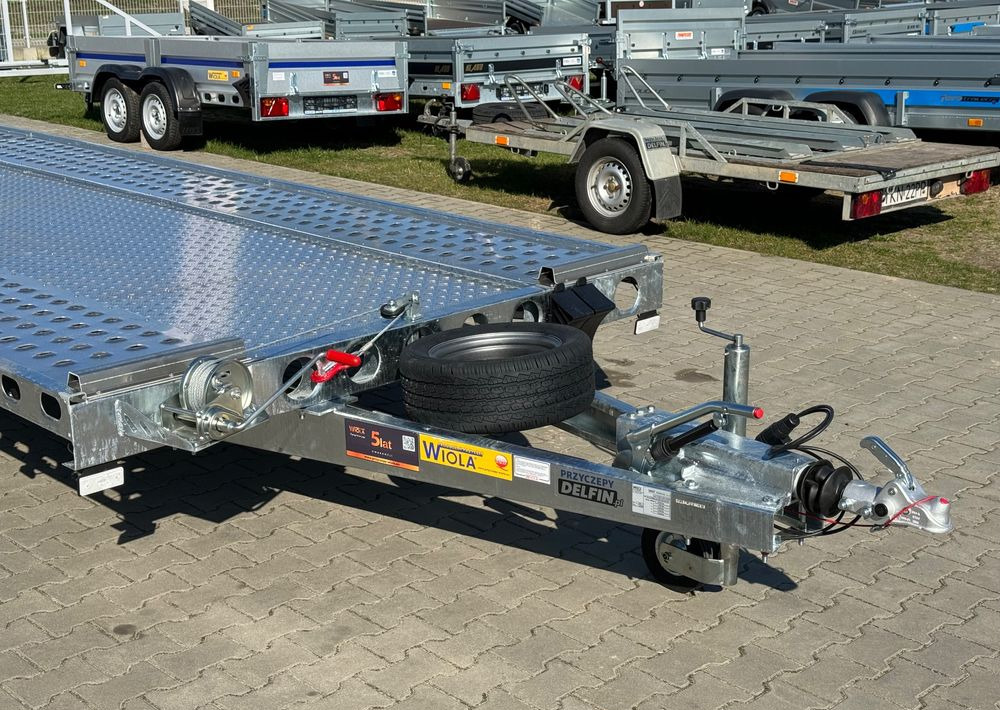 Wiola L35G85 | 844x204 cm | 3500kg | wypełnienie blachą - Autotransporter trailer: picture 2 Wiola L35G85 | 844x204 cm | 3500kg | wypełnienie blachą - Autotransporter trailer: picture 2