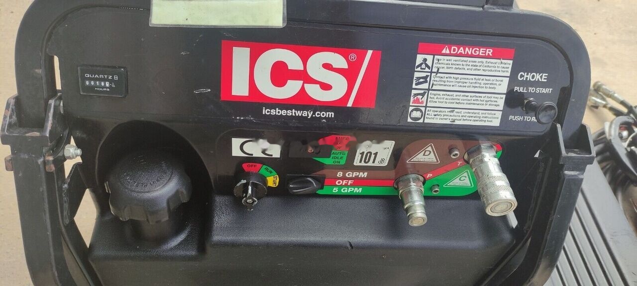 ICS HYDRAULIC POWER PACK AND DIAMOND CHAINSAW ICS 890 P95 - Construction equipment: picture 4 ICS HYDRAULIC POWER PACK AND DIAMOND CHAINSAW ICS 890 P95 - Construction equipment: picture 4