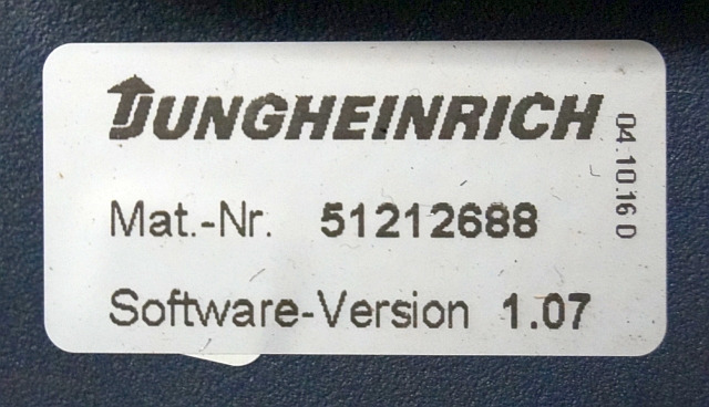Jungheinrich 51159321 | Rij/hef regeling drive/lifting controller AS4814Ik Index - ECU for Material handling equipment: picture 3 Jungheinrich 51159321 | Rij/hef regeling drive/lifting controller AS4814Ik Index - ECU for Material handling equipment: picture 3