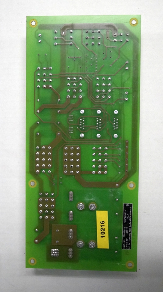 Jungheinrich 52002646 | Verzamelprint Board printed circuit 50434100 for EKS Verzamelprint Board printed circuit 50434100 for EKS - Electrical system for Material handling equipment: picture 1 Jungheinrich 52002646 | Verzamelprint Board printed circuit 50434100 for EKS Verzamelprint Board printed circuit 50434100 for EKS - Electrical system for Material handling equipment: picture 1