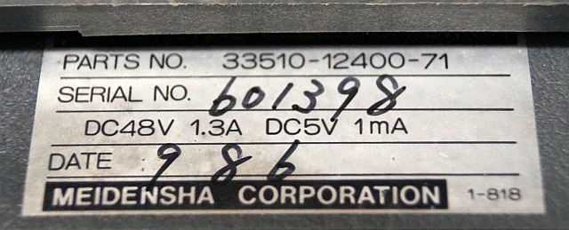 Toyota/BT 33510-12400-71 | Directional switch from 6FBRE12 yea 1998 - Electrical system for Material handling equipment: picture 4 Toyota/BT 33510-12400-71 | Directional switch from 6FBRE12 yea 1998 - Electrical system for Material handling equipment: picture 4