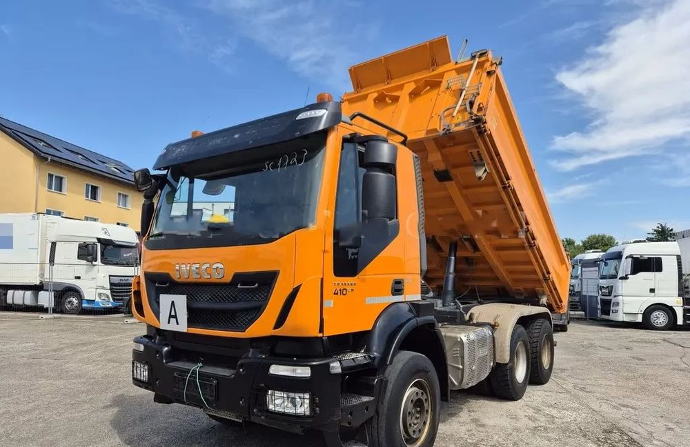 Iveco Trakker 410 BB 6x4 – Wywrotka 12 m³ / Manual / MEILLER BORDMATIK / Euro 6 / Klima / Tempomat - Tipper: picture 1 Iveco Trakker 410 BB 6x4 – Wywrotka 12 m³ / Manual / MEILLER BORDMATIK / Euro 6 / Klima / Tempomat - Tipper: picture 1
