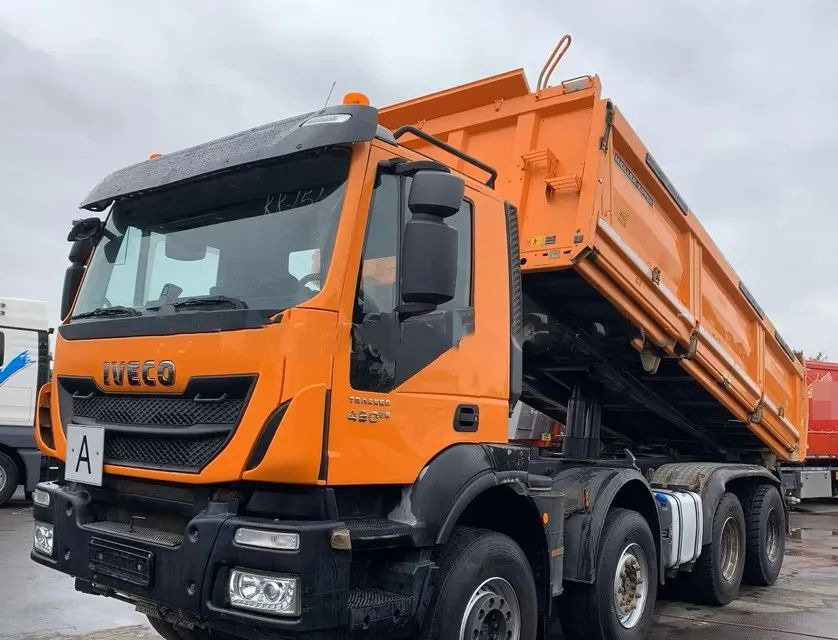 Iveco Trakker 450 E6 / BB/ 8x4 / Wywrotka Meiller 3-stronna / Bordmatik / Automat / Retarder - Tipper: picture 1 Iveco Trakker 450 E6 / BB/ 8x4 / Wywrotka Meiller 3-stronna / Bordmatik / Automat / Retarder - Tipper: picture 1