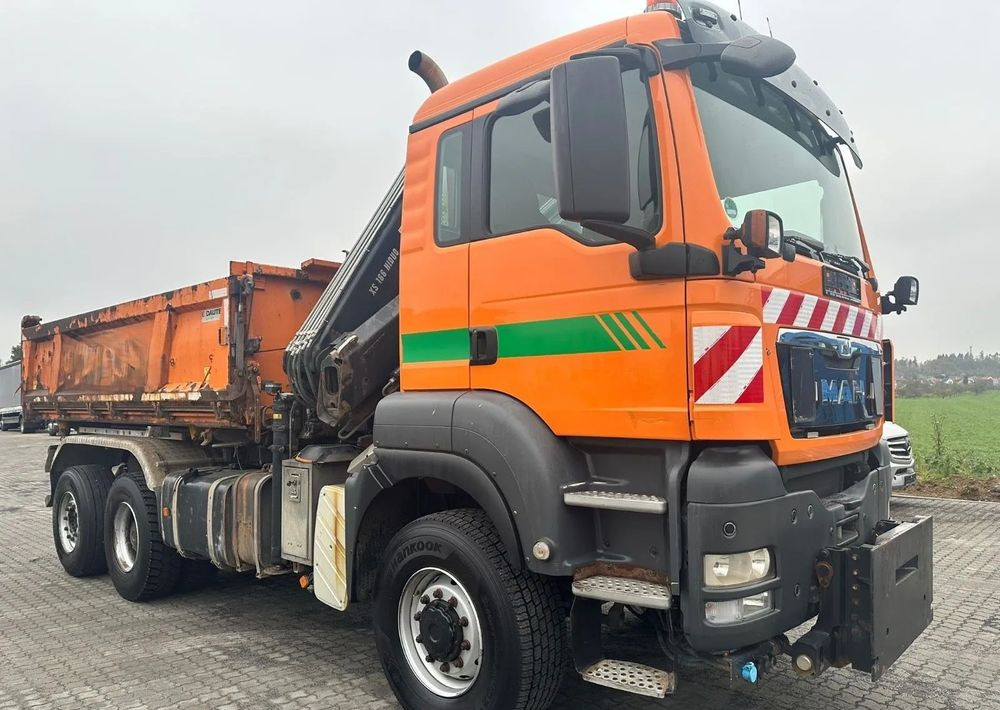 MAN TGS 26.480 6x4 •KRAN HIAB XS 166 HIDUO • Wywrotka 3-stronna • Bordmatik • Euro 6 • Retarder • - Tipper: picture 1 MAN TGS 26.480 6x4 •KRAN HIAB XS 166 HIDUO • Wywrotka 3-stronna • Bordmatik • Euro 6 • Retarder • - Tipper: picture 1