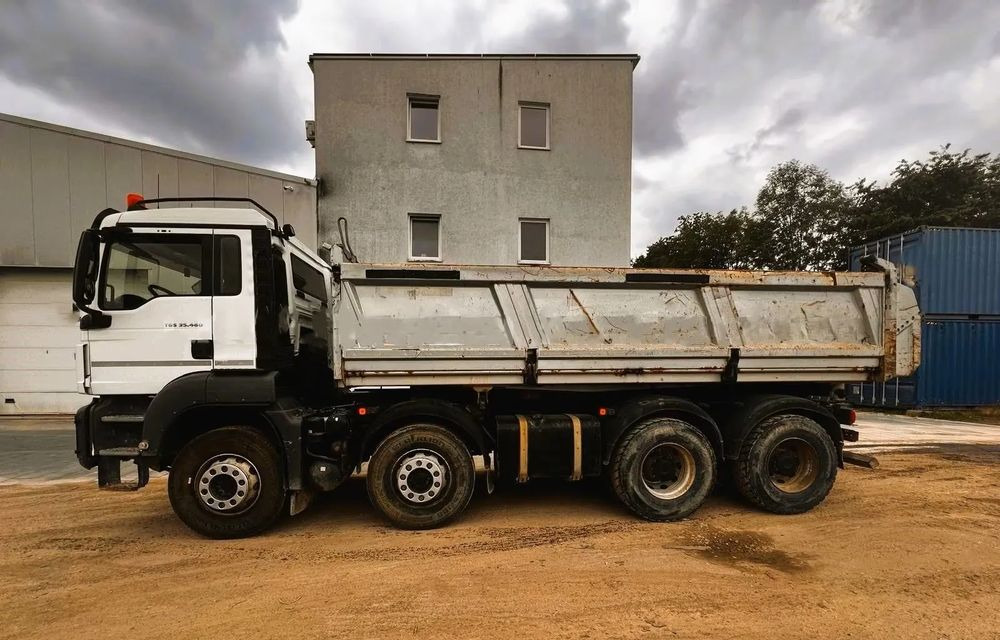 MAN TGS 35.460 I 8X4 I Bordmatik I Meiller 3-stronna wywrotka I Euro 6 I Retarder I - Tipper: picture 5 MAN TGS 35.460 I 8X4 I Bordmatik I Meiller 3-stronna wywrotka I Euro 6 I Retarder I - Tipper: picture 5