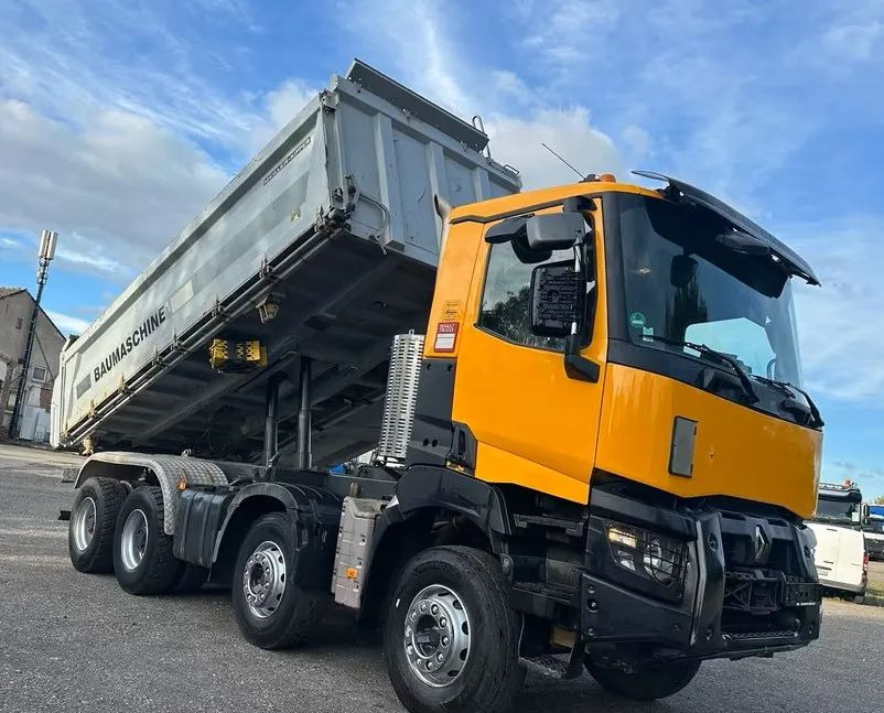 Renault K 440 8x4 • Bordmatik • Klima •  Meiller • Euro 6 • 3-stronna wywrotka • 299 000 km - Tipper: picture 4 Renault K 440 8x4 • Bordmatik • Klima •  Meiller • Euro 6 • 3-stronna wywrotka • 299 000 km - Tipper: picture 4