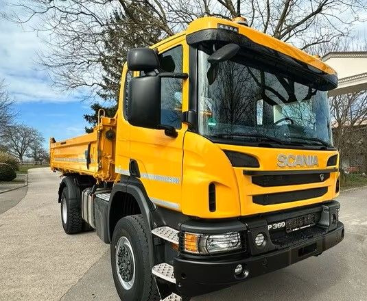 Scania P360 4x4 – Meiller wywrotka trójstronna – Euro 6 – 142.000 km !!!– 2-osobowa kabina - Tipper: picture 2 Scania P360 4x4 – Meiller wywrotka trójstronna – Euro 6 – 142.000 km !!!– 2-osobowa kabina - Tipper: picture 2