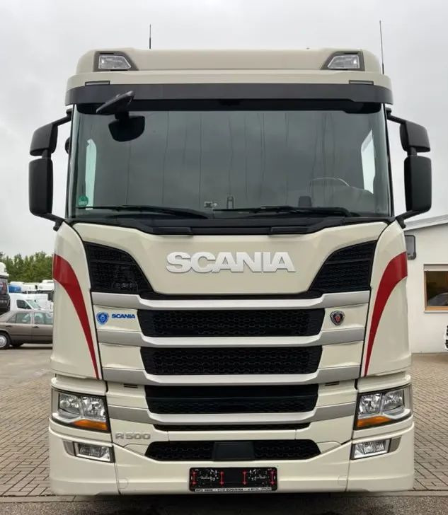 Scania R500 Baustoff / 2-stronna wywrotka Schwarzmüller /HDS Fassi F215 / Euro 6 / Napęd na tylną oś - Tipper, Crane truck: picture 3 Scania R500 Baustoff / 2-stronna wywrotka Schwarzmüller /HDS Fassi F215 / Euro 6 / Napęd na tylną oś - Tipper, Crane truck: picture 3
