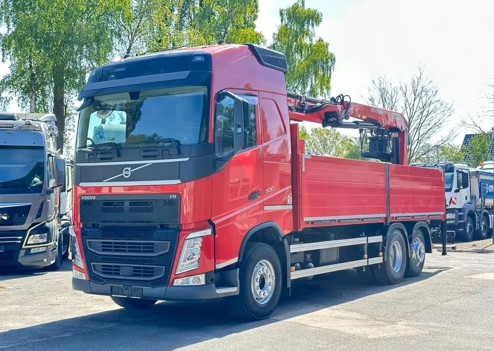 Volvo FH460 6x2 oś podnoszona – HDS Palfinger PK18.001L SLD3 / Euro 6C / 147 000 km! - Dropside/ Flatbed truck, Crane truck: picture 1 Volvo FH460 6x2 oś podnoszona – HDS Palfinger PK18.001L SLD3 / Euro 6C / 147 000 km! - Dropside/ Flatbed truck, Crane truck: picture 1