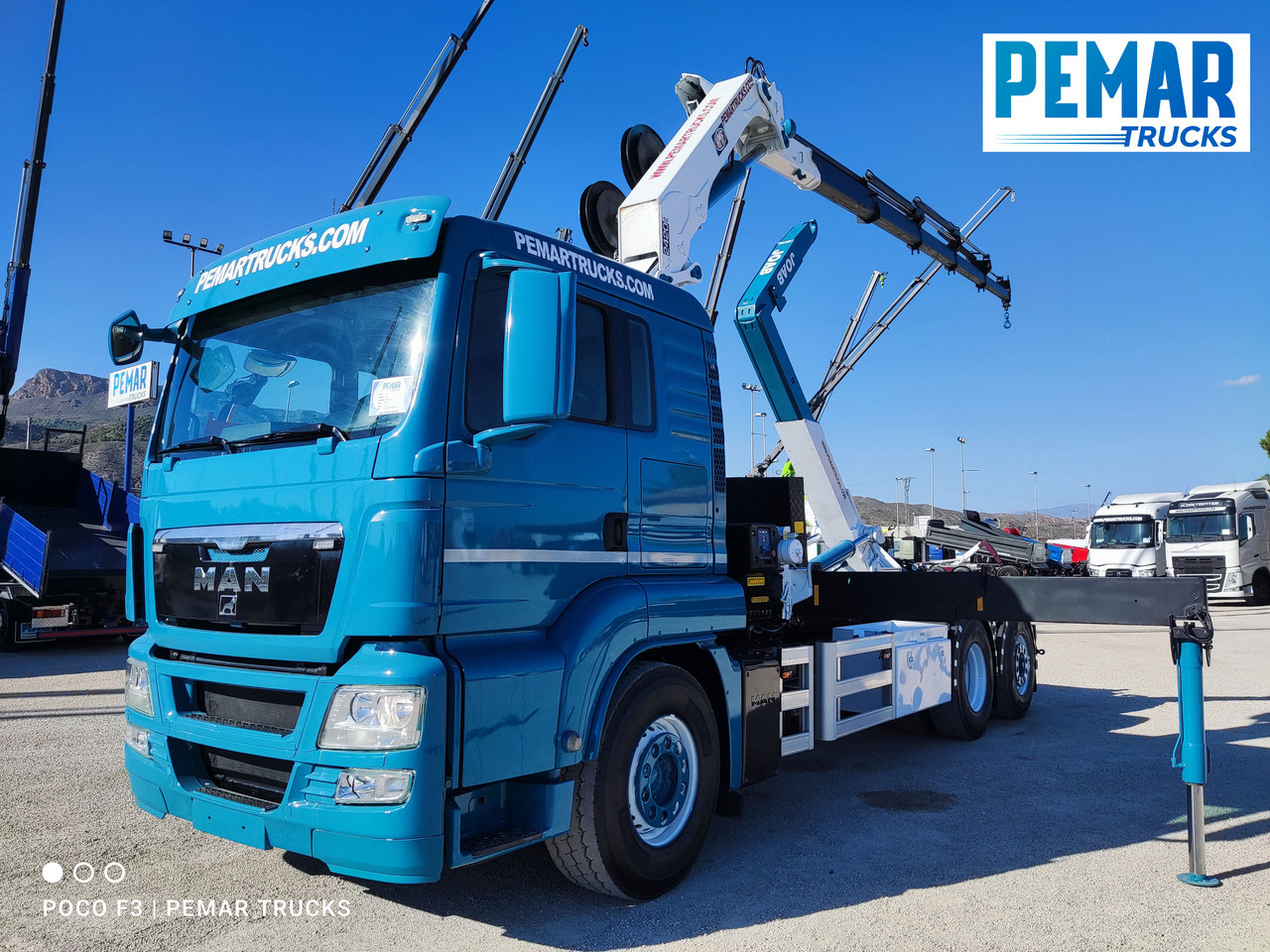 MAN TGS 26.480 6X2 GRUA MULTILIFT - Tipper, Crane truck: picture 1 MAN TGS 26.480 6X2 GRUA MULTILIFT - Tipper, Crane truck: picture 1