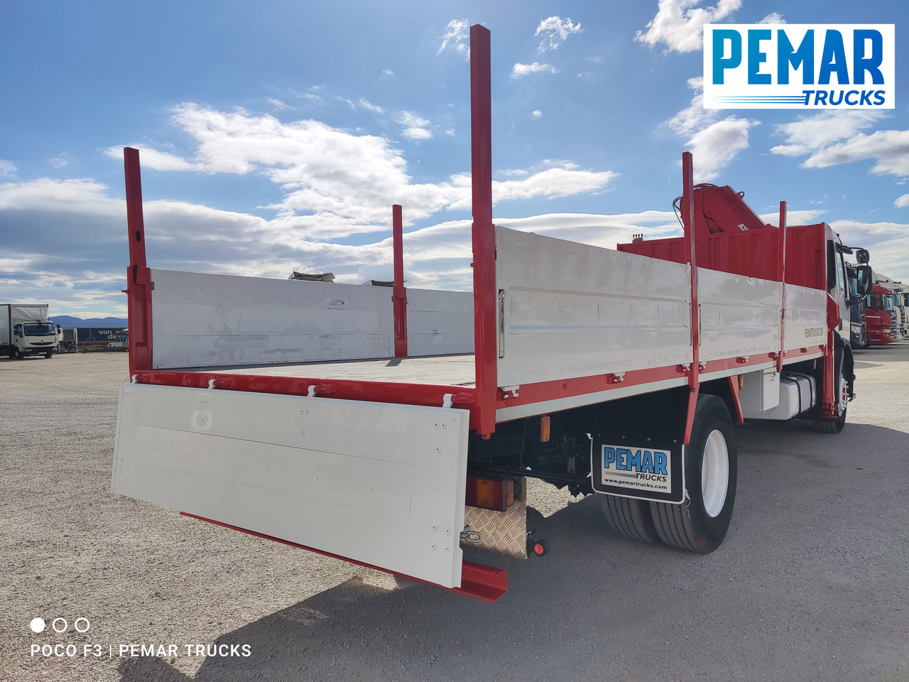 Crane truck RENAULT PREMIUM 270 DCI GRUA CAJA FIJA: picture 13