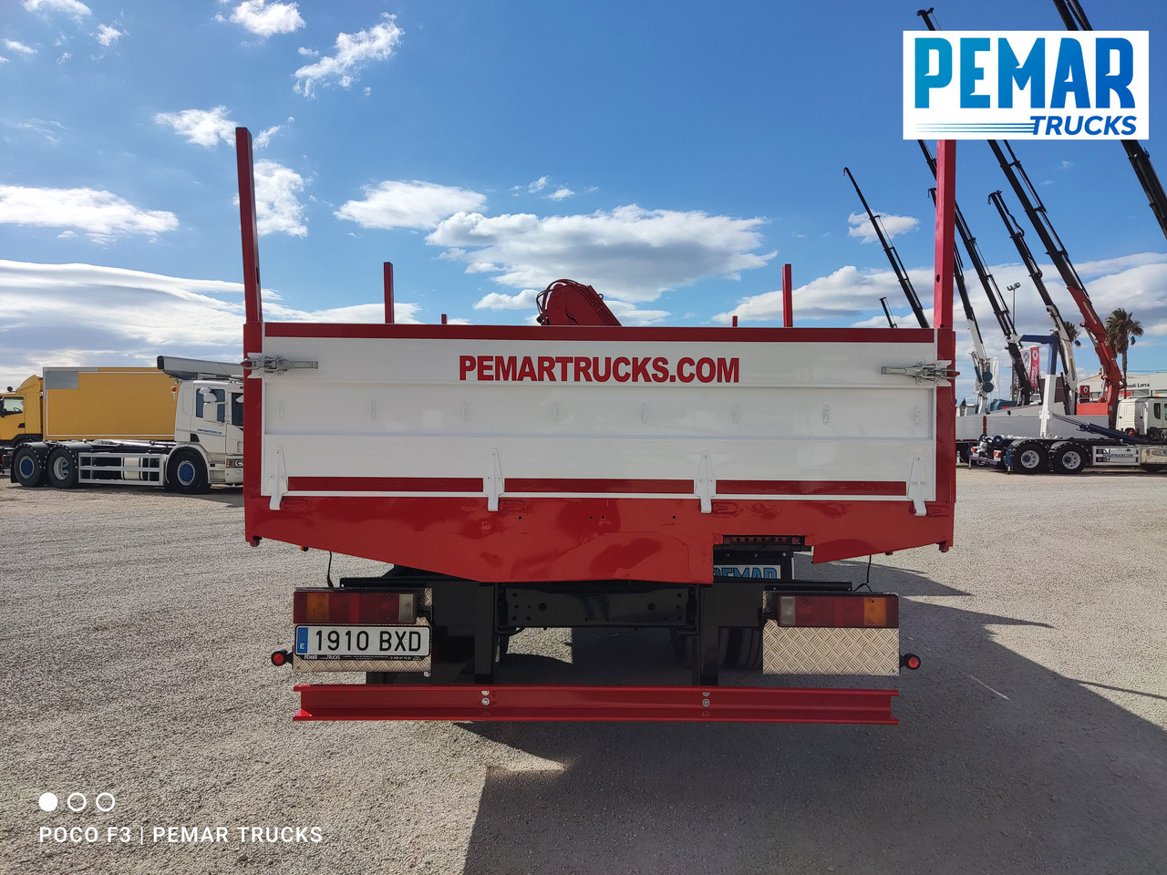 Crane truck RENAULT PREMIUM 270 DCI GRUA CAJA FIJA: picture 7