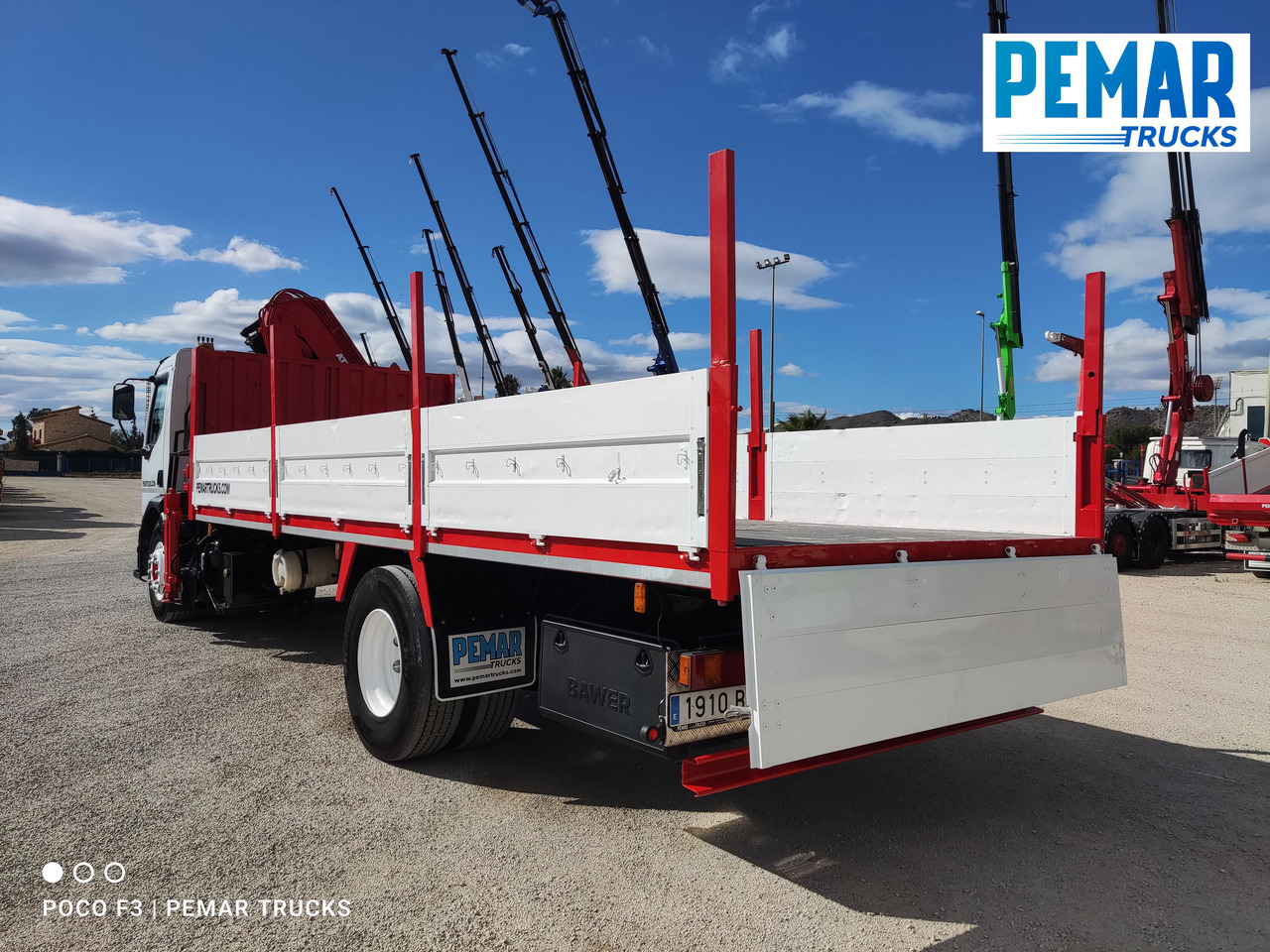 Crane truck RENAULT PREMIUM 270 DCI GRUA CAJA FIJA: picture 10