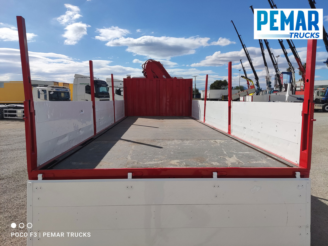 Crane truck RENAULT PREMIUM 270 DCI GRUA CAJA FIJA: picture 12