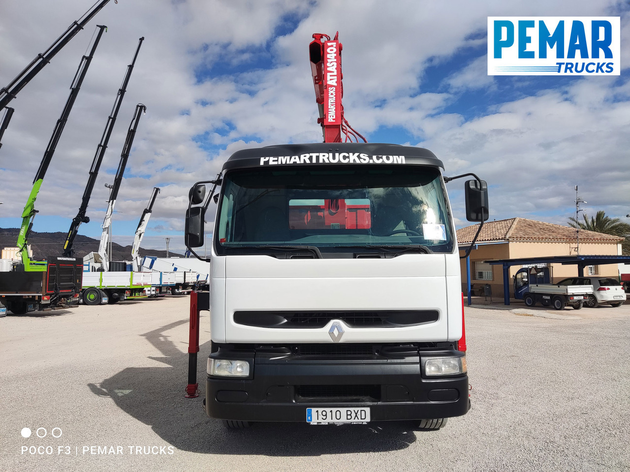 Crane truck RENAULT PREMIUM 270 DCI GRUA CAJA FIJA: picture 16