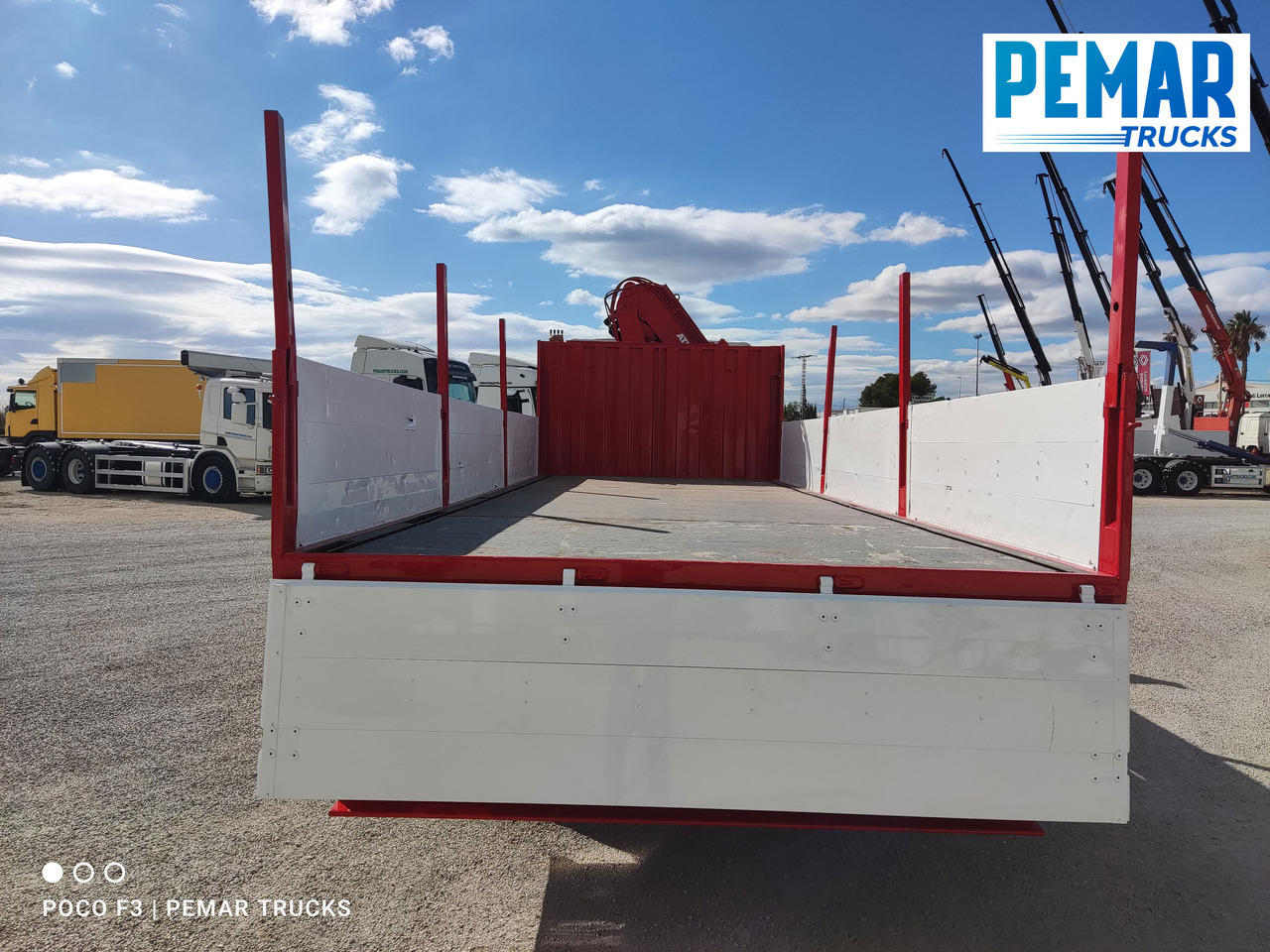 Crane truck RENAULT PREMIUM 270 DCI GRUA CAJA FIJA: picture 11