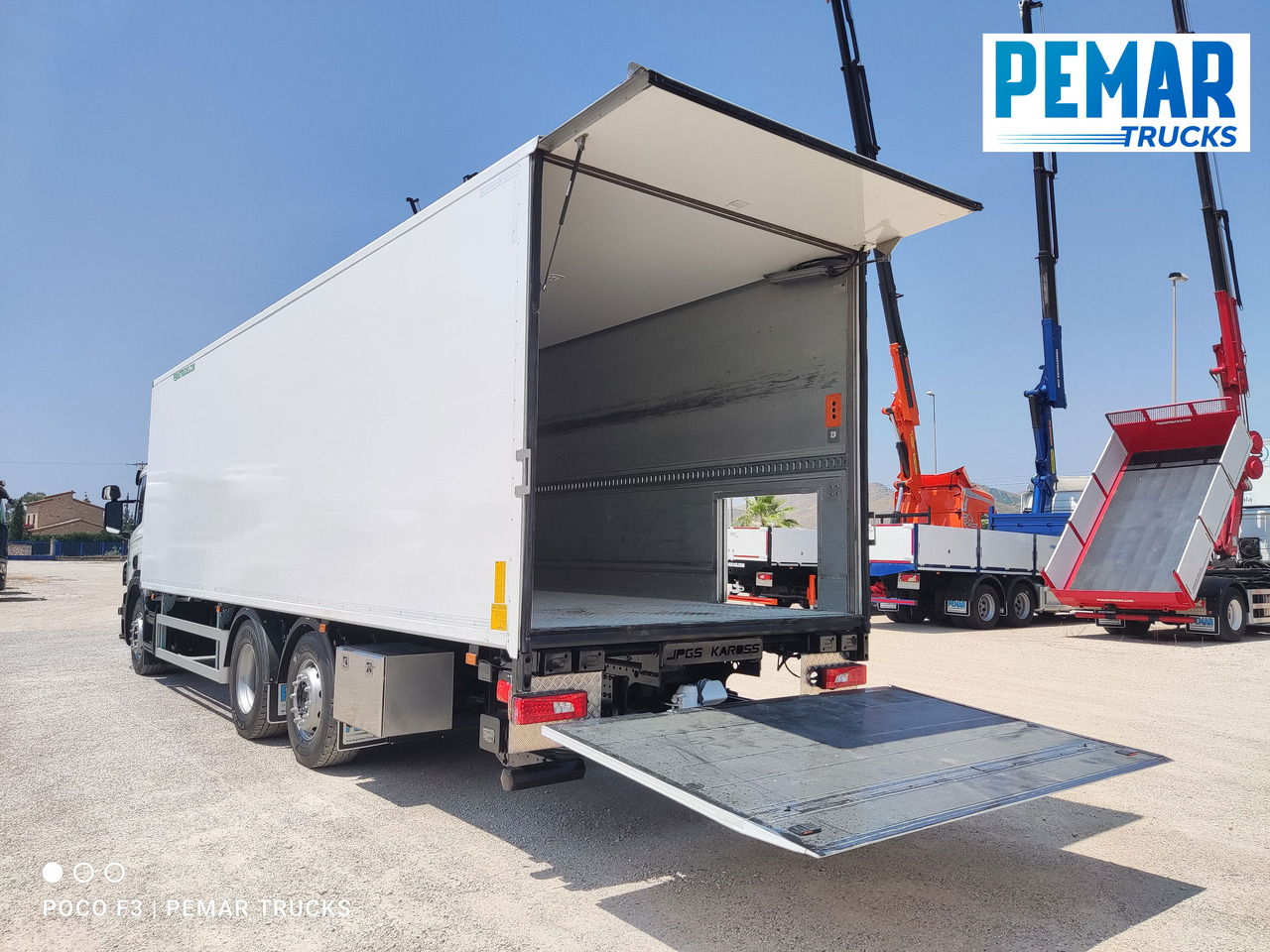 Box truck SCANIA P 450 6X2 CAJA CERRADA EURO 6: picture 10