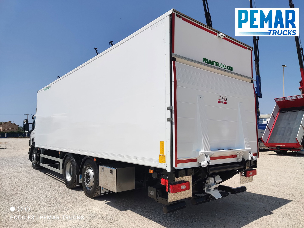 Box truck SCANIA P 450 6X2 CAJA CERRADA EURO 6: picture 7