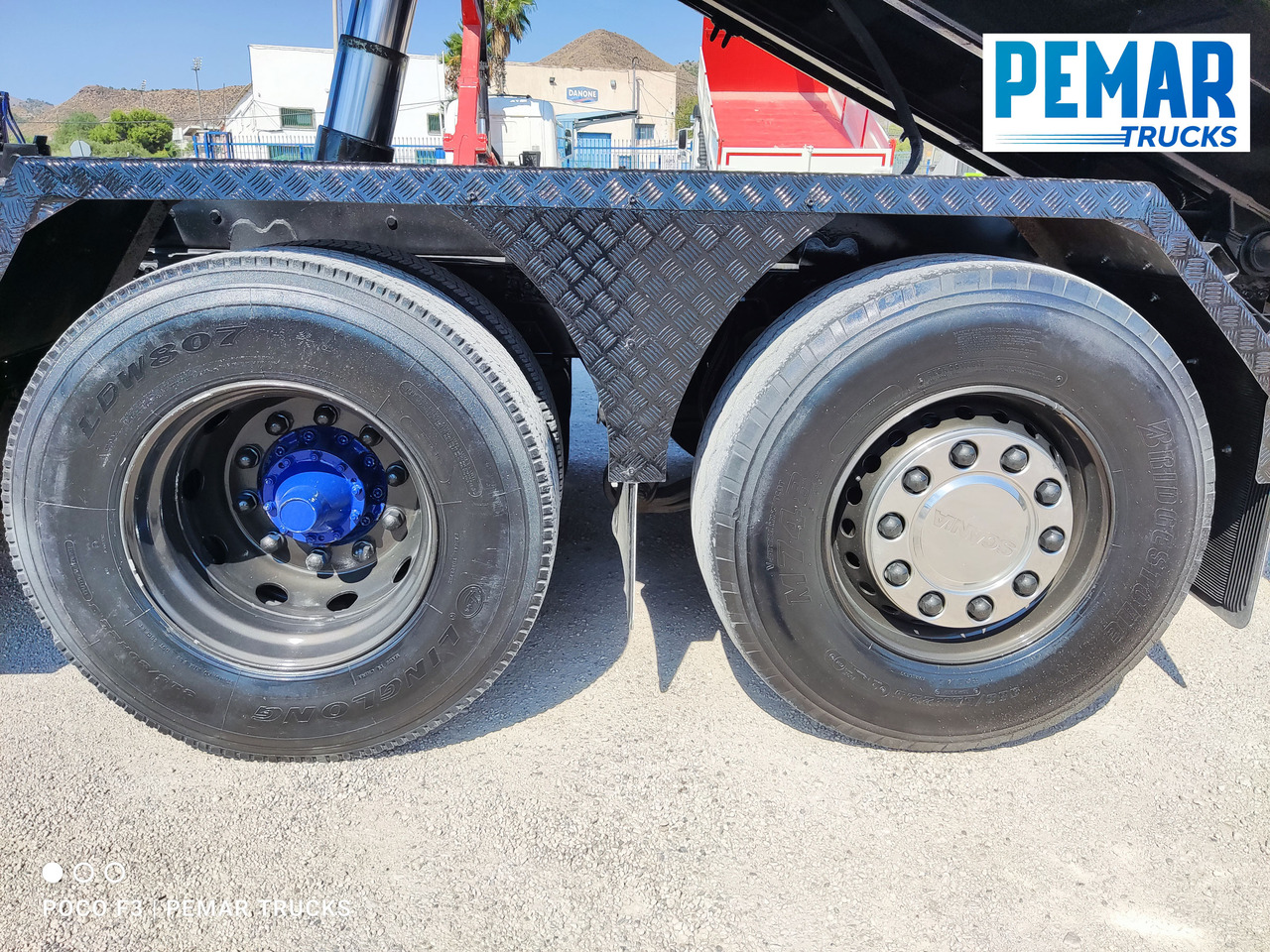 Tipper, Crane truck SCANIA R 420 6X2 GRUA PALFINGER PK 23002 BASCULANTE: picture 38