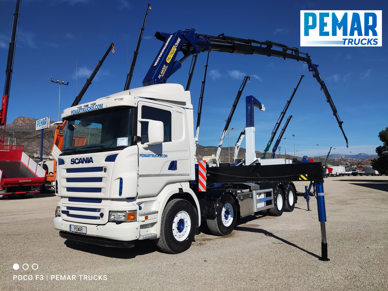 SCANIA R 500 GRUA GANCHO MULTILIFT - Container transporter/ Swap body truck, Crane truck: picture 1 SCANIA R 500 GRUA GANCHO MULTILIFT - Container transporter/ Swap body truck, Crane truck: picture 1