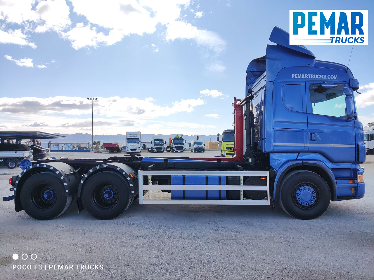 SCANIA R 560 6X4 MULTILIFT - Hook lift truck: picture 4 SCANIA R 560 6X4 MULTILIFT - Hook lift truck: picture 4