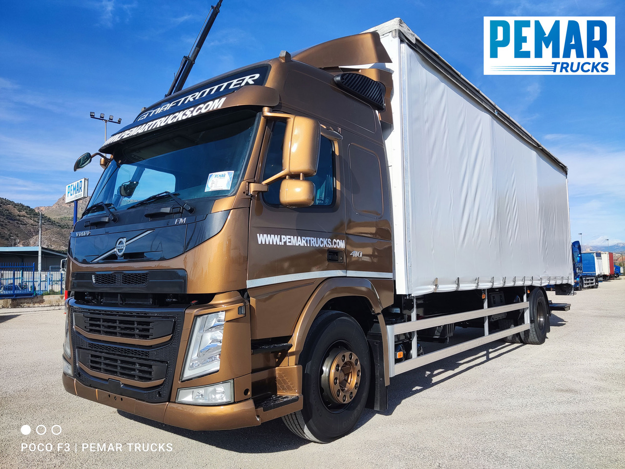 VOLVO FM 410 TAUTLINER - Curtainsider truck: picture 2 VOLVO FM 410 TAUTLINER - Curtainsider truck: picture 2