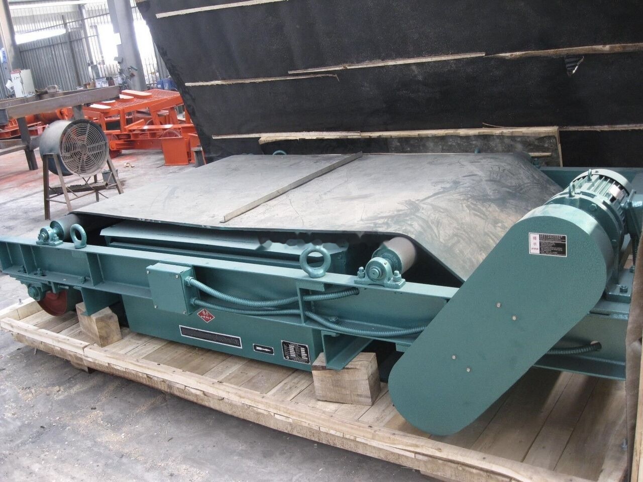 Kinglink B800 Magnetic Separator for remove iron and steels - Belt conveyor: picture 2 Kinglink B800 Magnetic Separator for remove iron and steels - Belt conveyor: picture 2