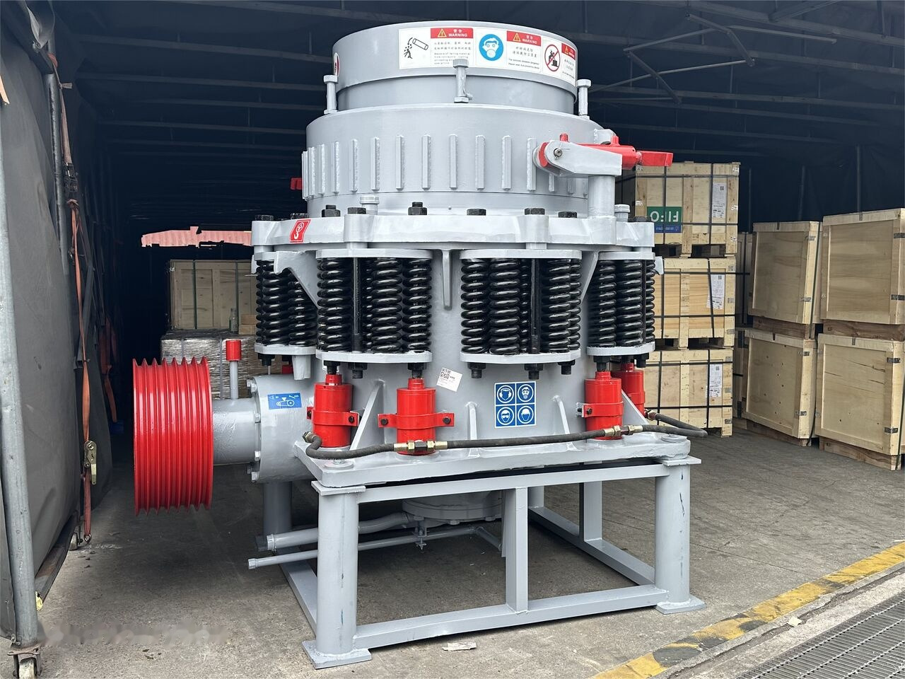 Kinglink KLC1000 3ft Cone Crusher for River Gravel | Basalt - Cone crusher: picture 1 Kinglink KLC1000 3ft Cone Crusher for River Gravel | Basalt - Cone crusher: picture 1