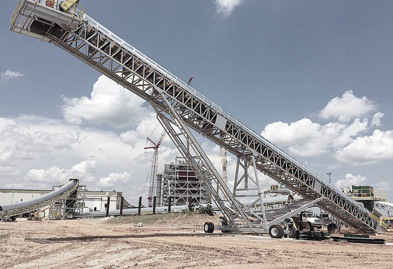 Kinglink New Belt Conveyor | Telescopic Radial Stacker - Belt conveyor: picture 3 Kinglink New Belt Conveyor | Telescopic Radial Stacker - Belt conveyor: picture 3