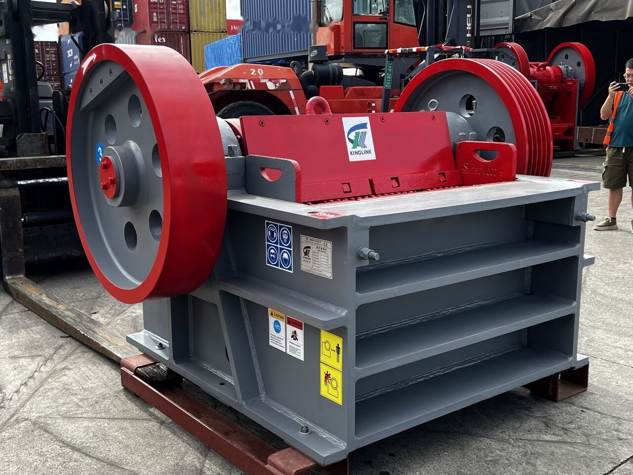 Kinglink PEX1047 Fine Jaw Crusher | Hard Stone - Jaw crusher: picture 2 Kinglink PEX1047 Fine Jaw Crusher | Hard Stone - Jaw crusher: picture 2