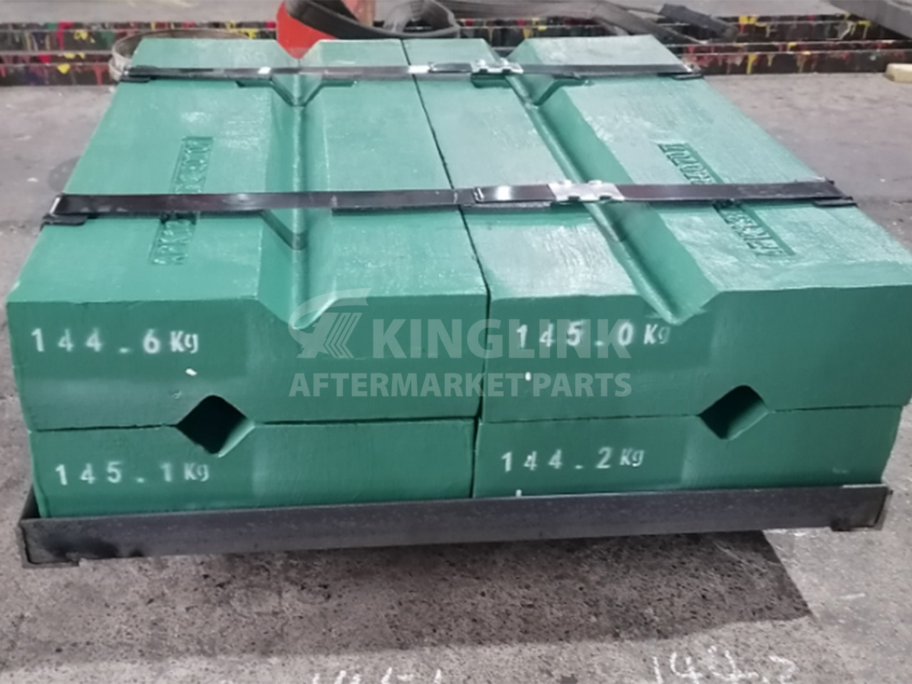 KINGLINK High Chromium Blow Bar for Hazemag Apk1313 Impact Crusher - Spare parts for Construction equipment: picture 2 KINGLINK High Chromium Blow Bar for Hazemag Apk1313 Impact Crusher - Spare parts for Construction equipment: picture 2
