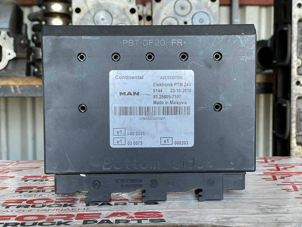 MAN PTM 81.25805-7107 - ECU for Truck: picture 1 MAN PTM 81.25805-7107 - ECU for Truck: picture 1