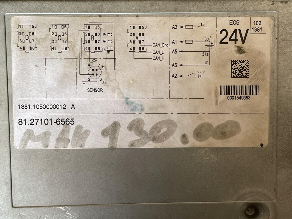 MAN VDO - 81.27101-6565 - Tachograph for Truck: picture 3 MAN VDO - 81.27101-6565 - Tachograph for Truck: picture 3